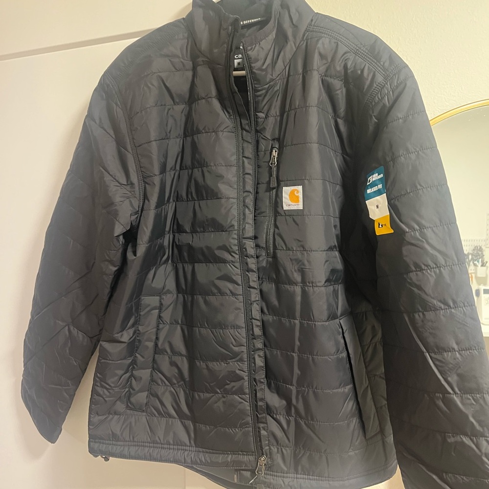 Carhartt Black Gilliam black jacket men’s rain defender